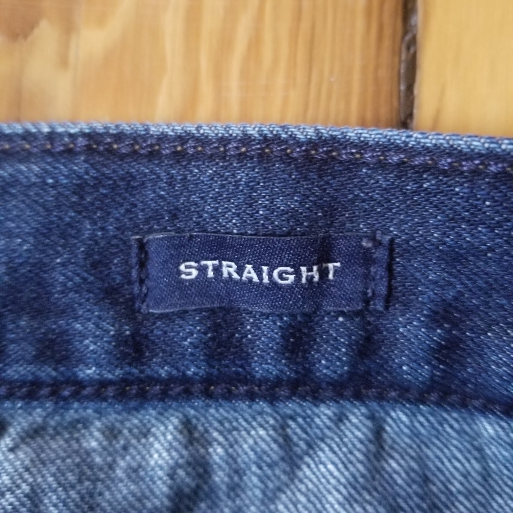 J.Crew Selvedge Straight Fit Flex Jeans (Dark Wash) denim men size 32 x 30 - Picture 4 of 6